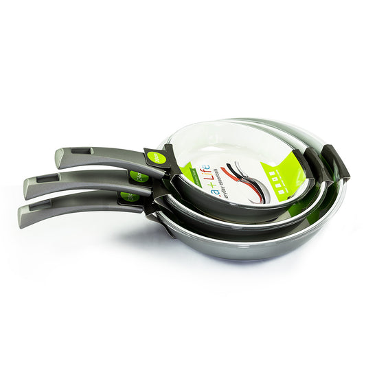 Vita+Life Home Makers 3pc Frying Pan Set