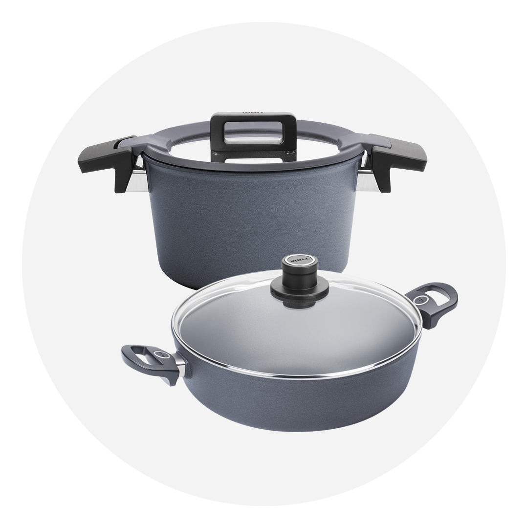 WOLL™ COOKWARE POTS & CASSEROLE DISHES