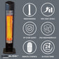 2 Pack Euroblade™ XT Series IP55 SUNTOWER 2000W Carbon Infrared Heater