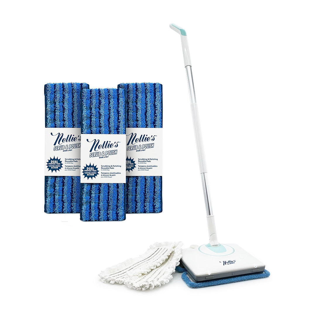 Nellie's Wow Mop + Multi-Pad Pack