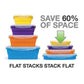Flat Stacks - Rectangle 4 Piece Set